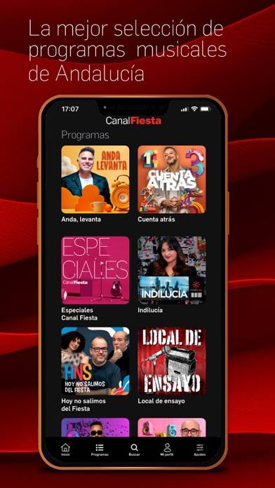 Canal Fiesta Radio Captura de pantalla de la aplicación #4
