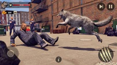 The Wild Wolf Life Sim Games App skärmdump #3