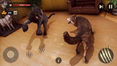 The Wild Wolf Life Sim Games App skärmdump #5