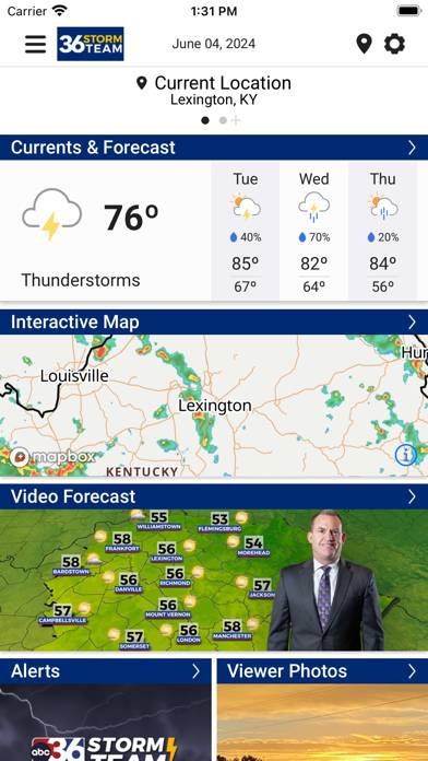 ABC36 Weather WTVQ App screenshot #1