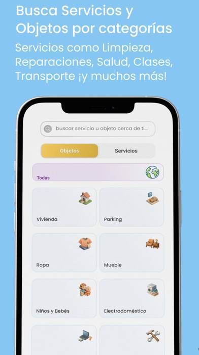 Trocalia Captura de pantalla de la aplicación