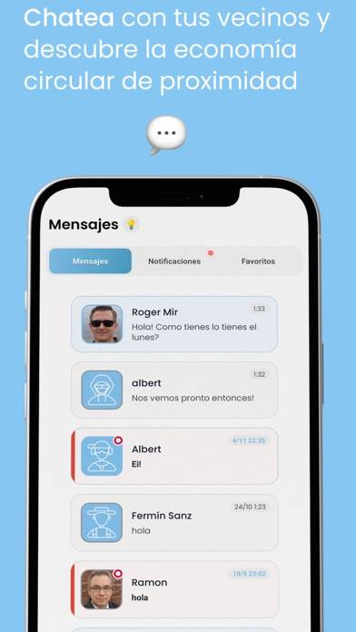 Trocalia Captura de pantalla de la aplicación