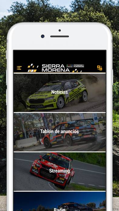 Rallye Sierra Morena Captura de pantalla de la aplicación #3