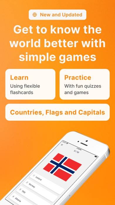 Geo Quiz: Learn Flags Capitals screenshot