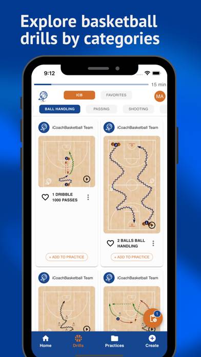 iCoachBasketball.com captura de pantalla