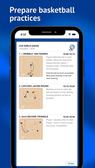 ICoachBasketball.com Schermata dell'app