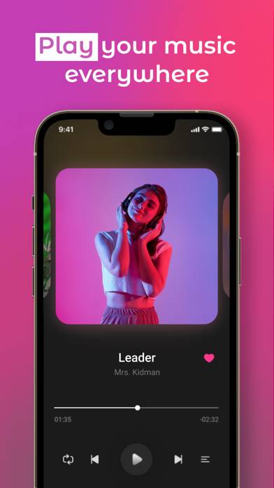 Music Player: Play MP3 Songs App skärmdump #1