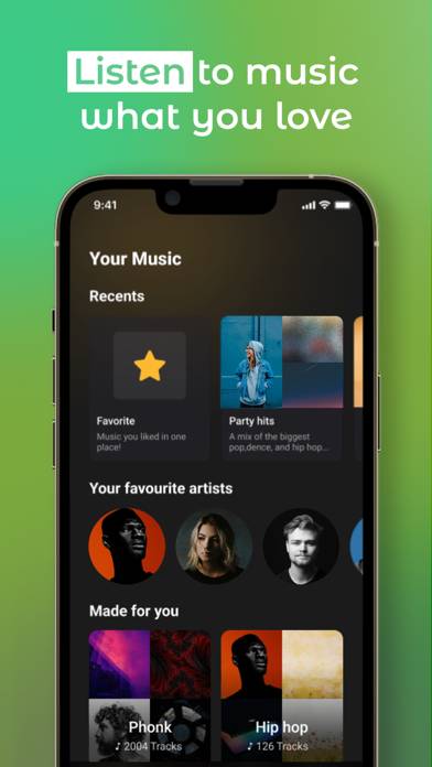 Music Player: Play MP3 Songs Capture d'écran de l'application #3