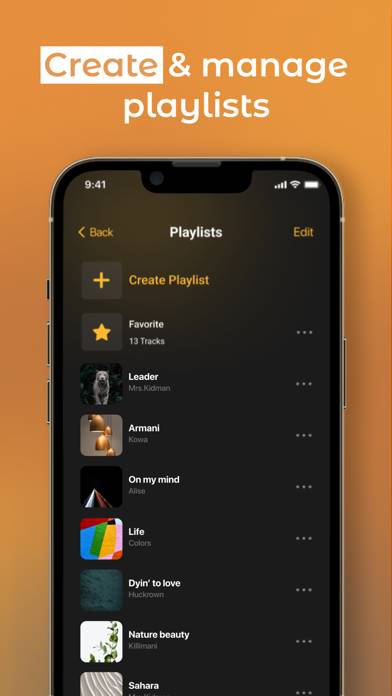 Music Player: Play MP3 Songs Capture d'écran de l'application #4