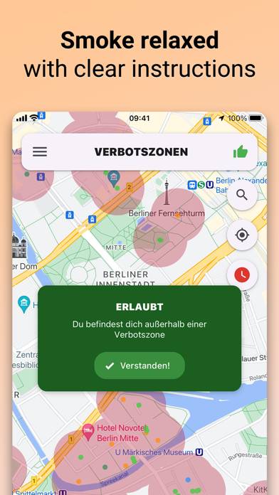 Verbotszonen (Cannabisgesetz) App-Screenshot