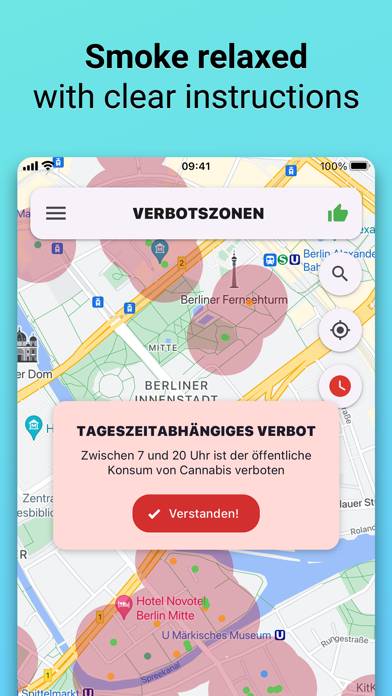 Verbotszonen (Cannabisgesetz) App-Screenshot