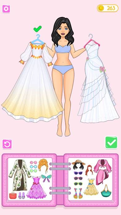 Paper Doll: Doll Dress Up Game Uygulama ekran görüntüsü #2