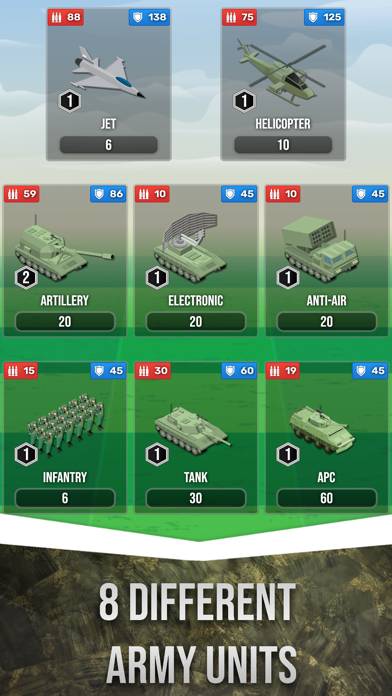 Uprise: War Strategy Game App skärmdump #4