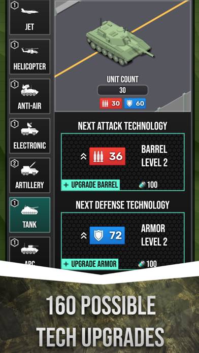 Uprise: War Strategy Game App screenshot #5