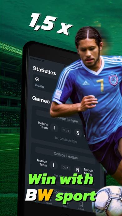 BetWinner : sport journey Capture d'écran de l'application #1