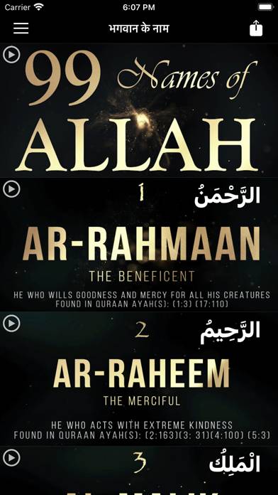 Quran Hindi Tarjuma and Tafsir Schermata dell'app