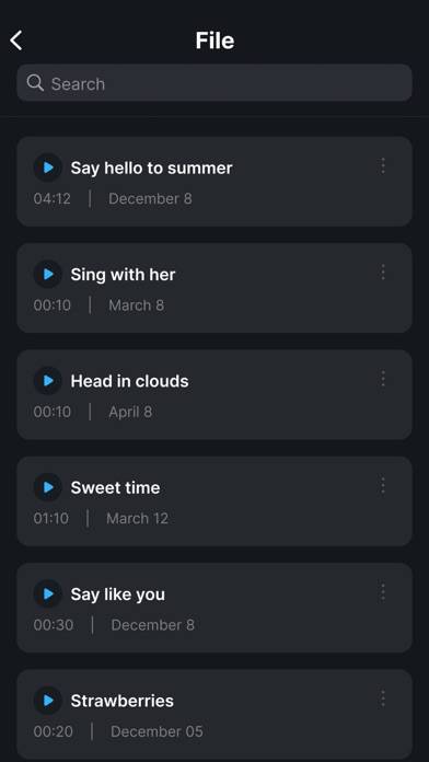 Reverse Singing Fun Challenge App skärmdump