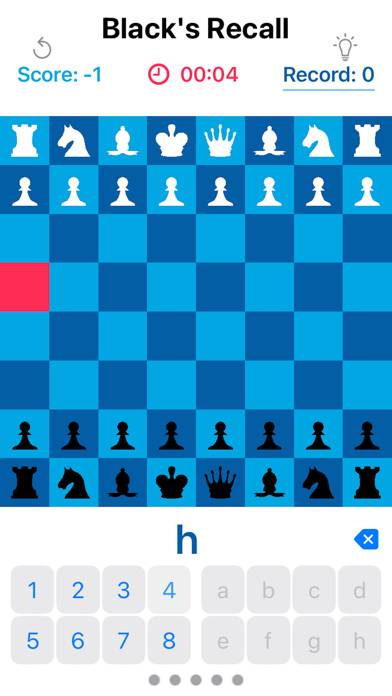 Chess Notation Trainer Pro captura de pantalla del juego