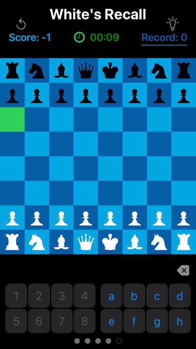Chess Notation Trainer Pro captura de pantalla del juego