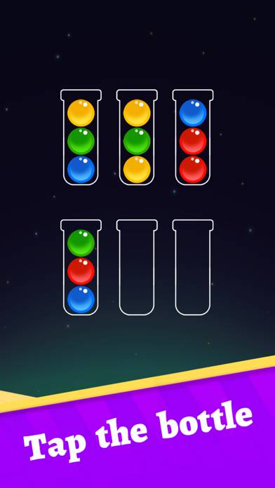 Color Ball Sort-Puzzle Master Capture d'écran de l'application #1