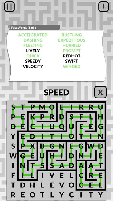 Word Maze by POWGI App screenshot #2