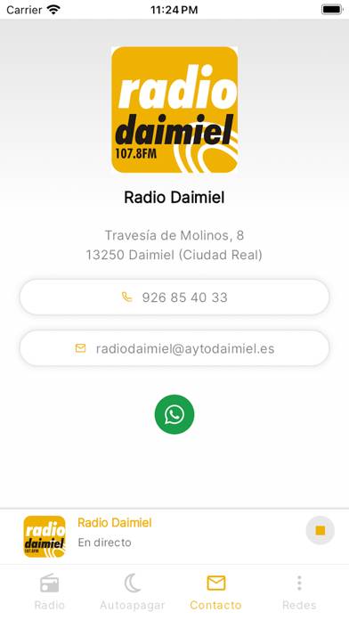 Radio Daimiel Captura de pantalla de la aplicación #2