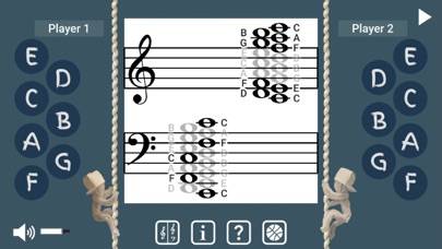 Note Climb game screenshot