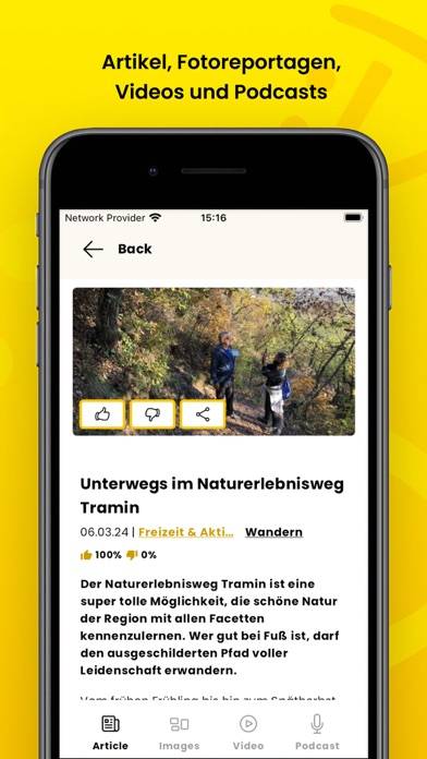 Daniela Unterwegs in Südtirol Schermata dell'app #3