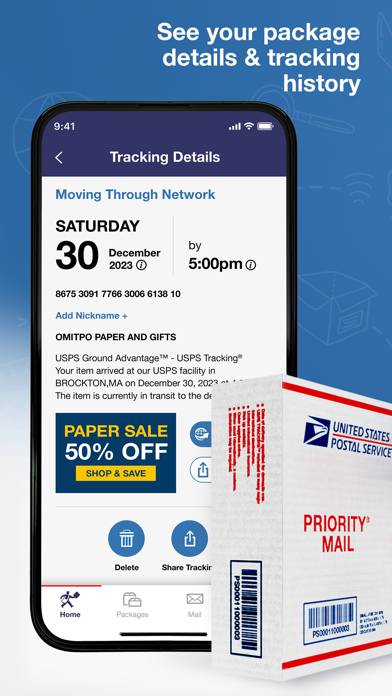 Informed Delivery Mobile App screenshot
