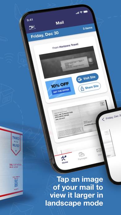 Informed Delivery Mobile App screenshot