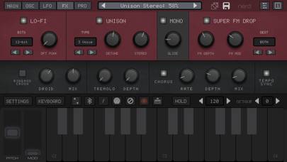 Nerd Synth | Red A2x App-Screenshot #5