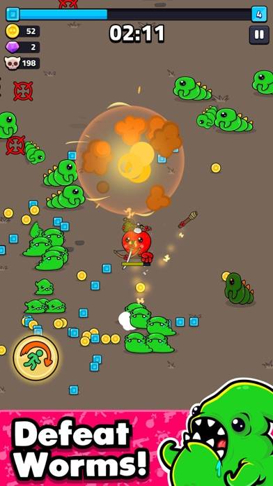 Apple Grapple: Survivor screenshot