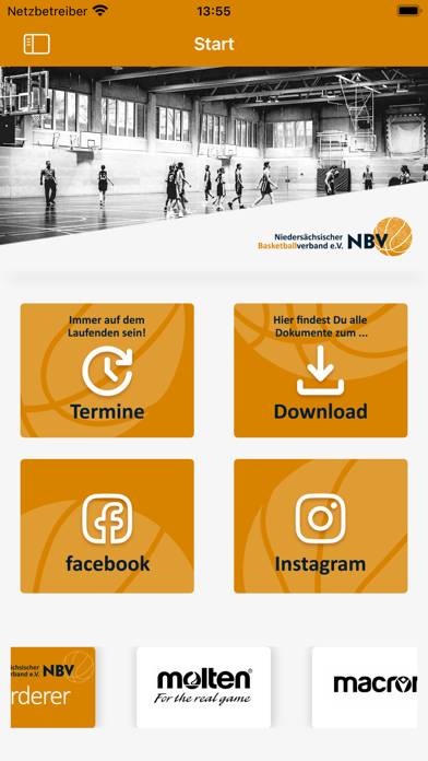 NBV-Basketball App-Screenshot #2
