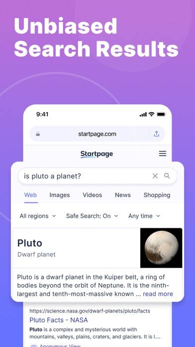 Startpage App-Screenshot #2