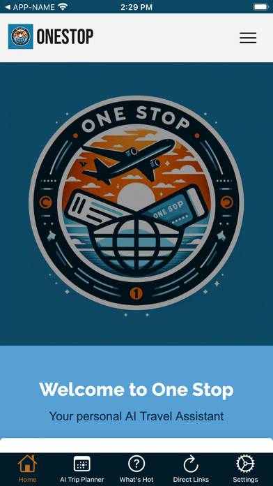 OneStop Travel screenshot