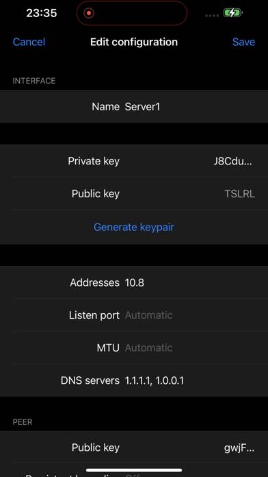 AmneziaWG Скриншот приложения