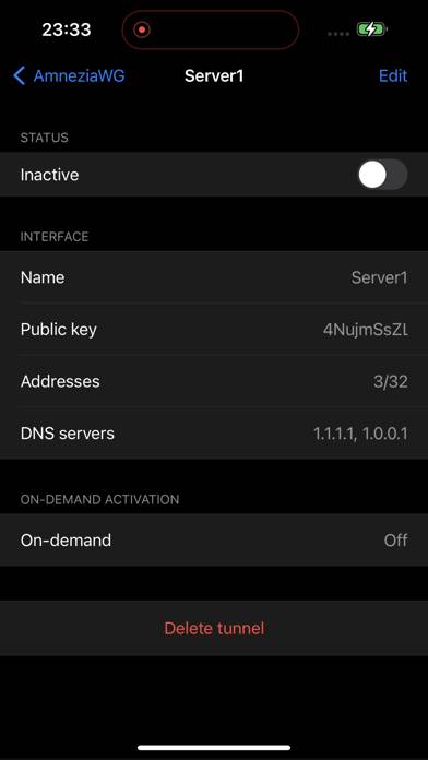 AmneziaWG Скриншот приложения