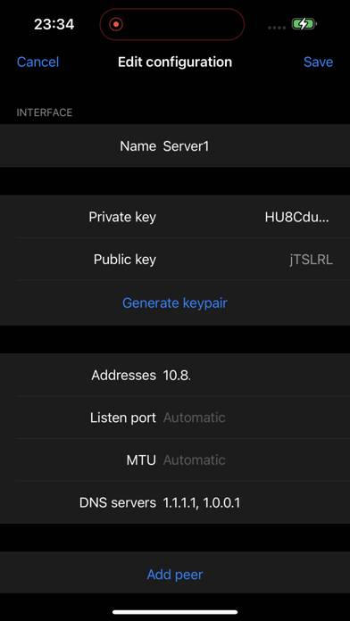 AmneziaWG Скриншот приложения