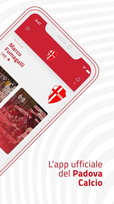 Calcio Padova Schermata dell'app