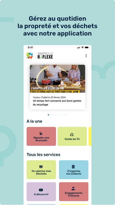 Adoptez le R3flexe Capture d'écran de l'application