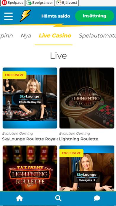 ProntoCasino skärmdump av spelet