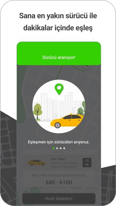 Martı Taksi Uygulama ekran görüntüsü #5