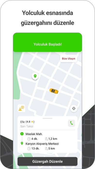 Martı Taksi Uygulama ekran görüntüsü #6