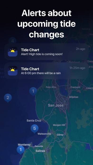 TideTrack:tide charts&forecast screenshot