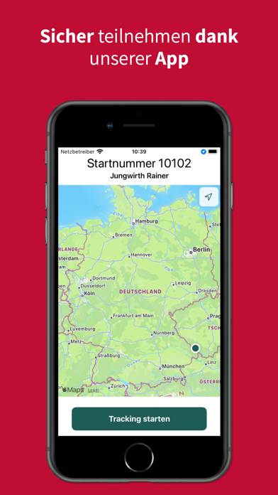 Race Tracker Bildschirmfoto