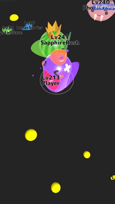 Clash of Slimes: IO Game Capture d'écran de l'application #4