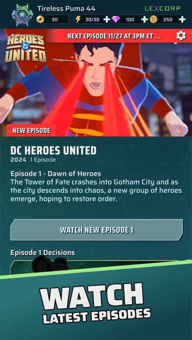 DC Heroes United game screenshot