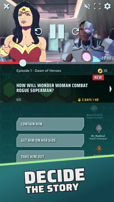 DC Heroes United game screenshot