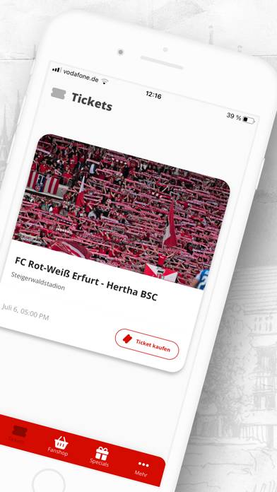 FC Rot-Weiß Erfurt App-Screenshot #2