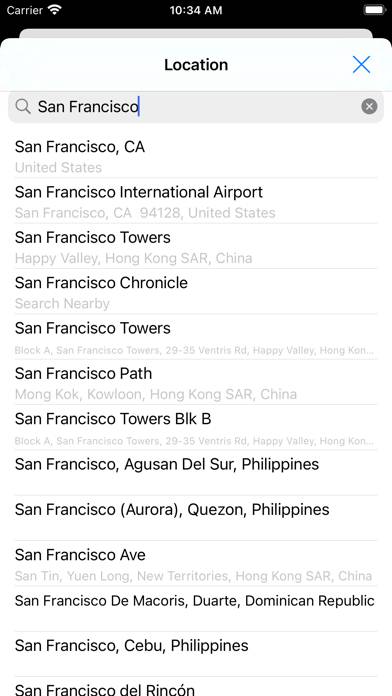 GPS Location Capture d'écran de l'application